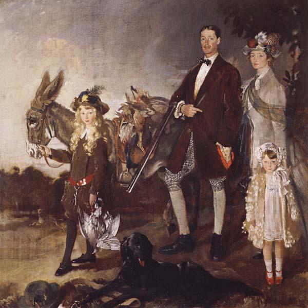 Sir William Orpen The Vere Foster Family